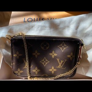 Brand New Louis Vuitton Mini Pochette